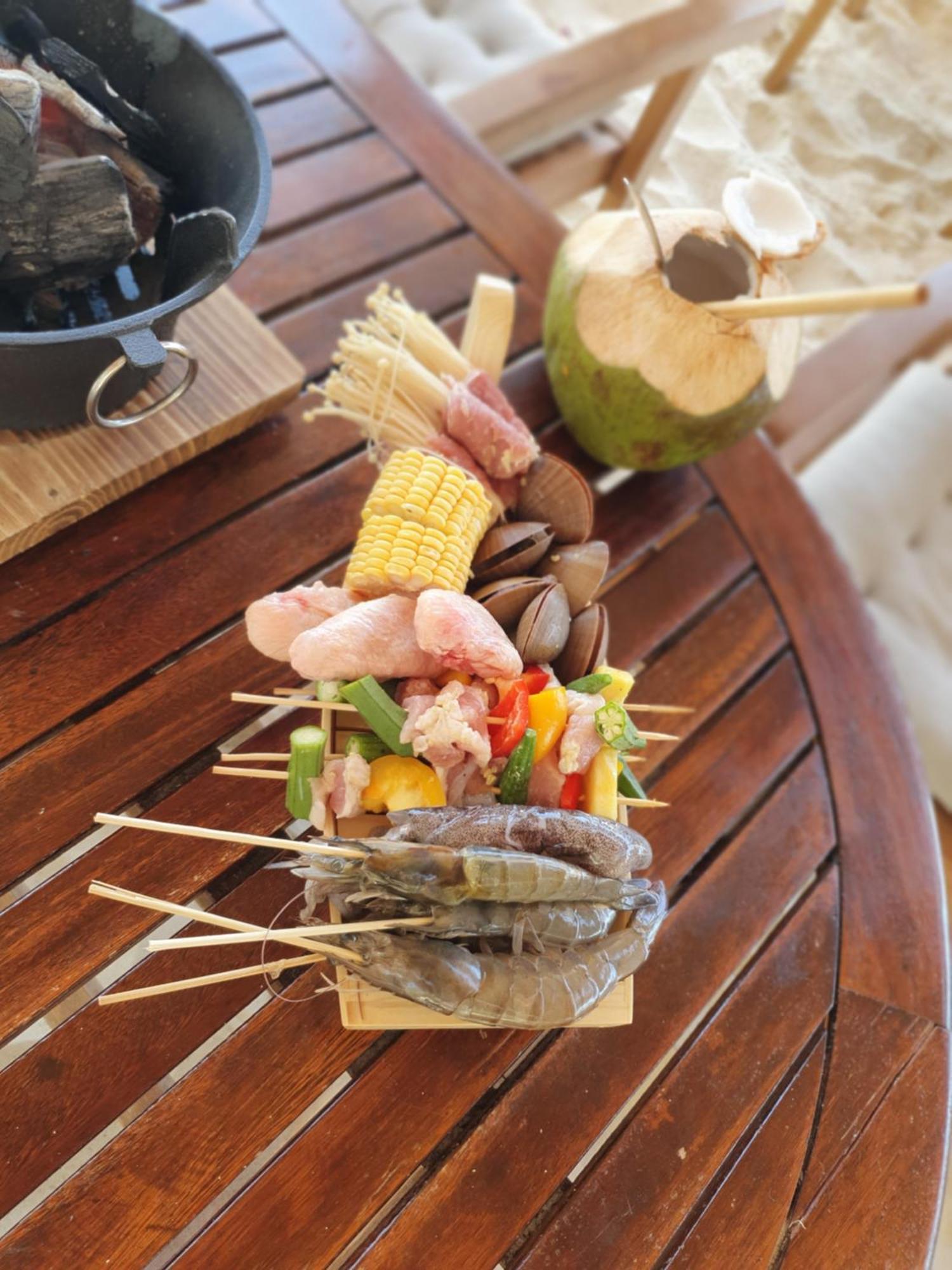 Lucky Spot Beach Bungalow 송꺼우 시사 외부 사진